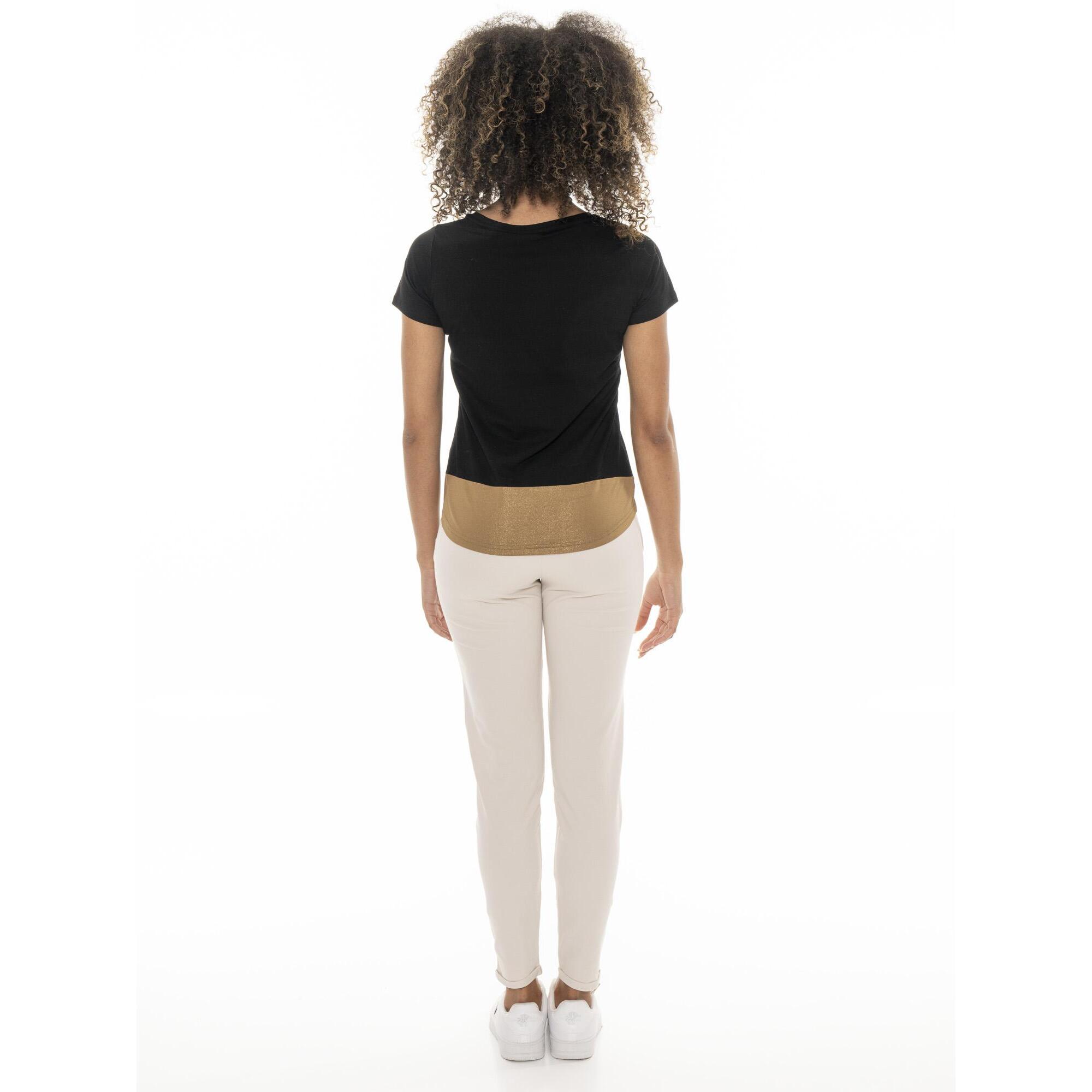 Camiseta mujer Leone Chic Oro