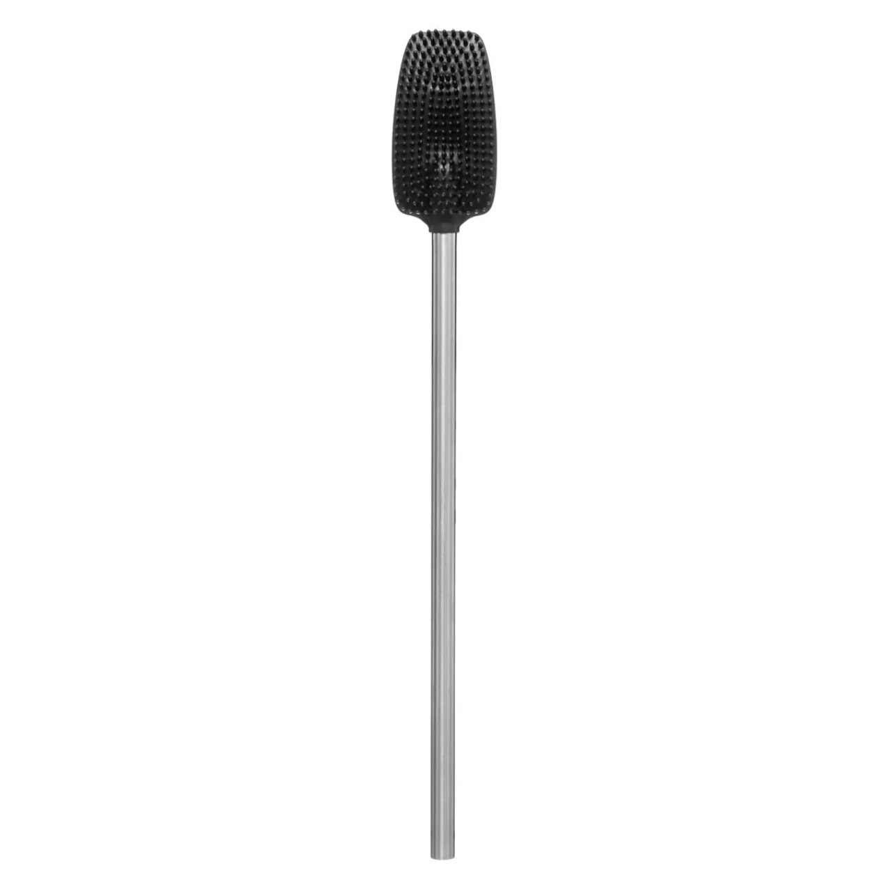 Brosse WC métal "Siliflex" gris