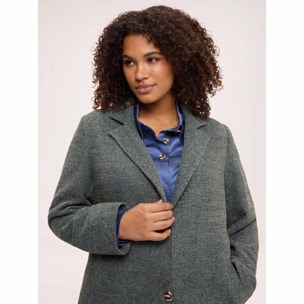 Fiorella Rubino - Cappotto in ciniglia - Verde
