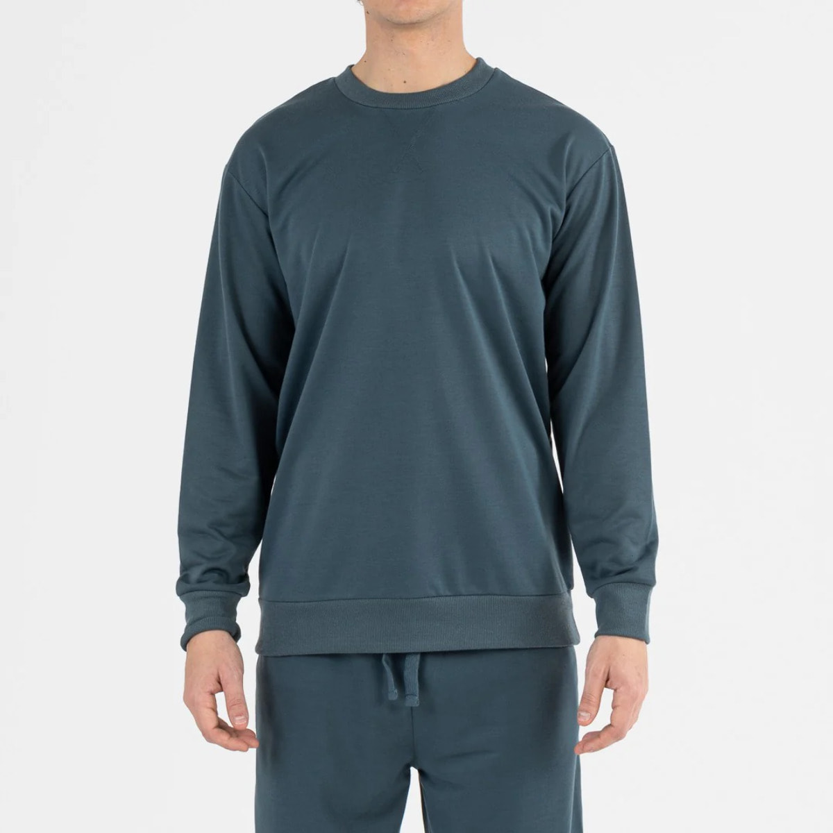 Conjunto deportivo largo hombre verde menta