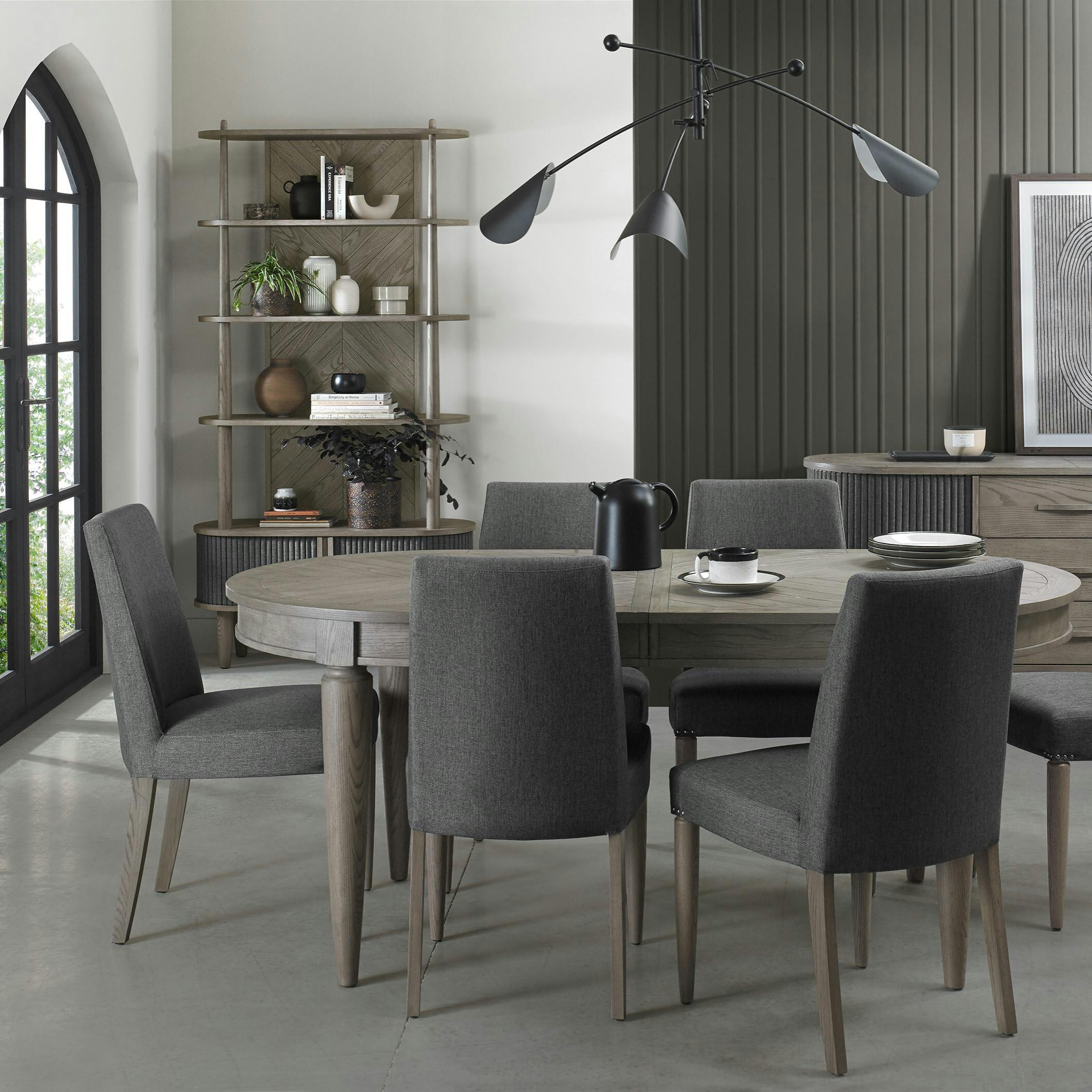 Table extensible 185/235 cm moderne HOUSTON