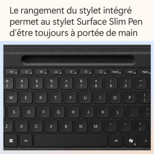 Clavier MICROSOFT Surface Pro Flex + Stylet - Noir