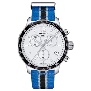 Reloj Tissot T095.417.17.037.26 Hombre Analogico Cuarzo con Correa de Nailon
