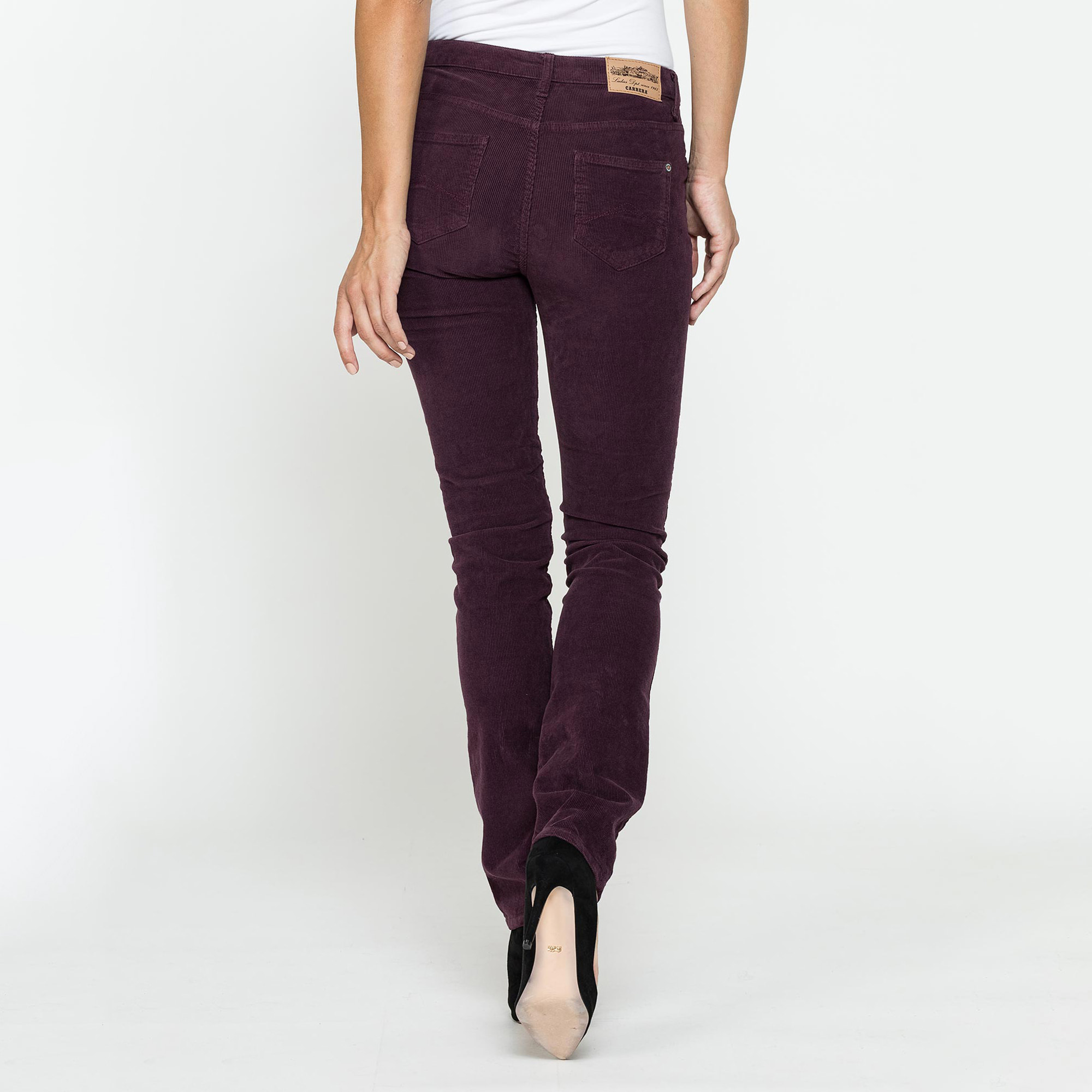 PANTALONE 5 TASCHE MOD. 752 IN VELLUTO STRETCH