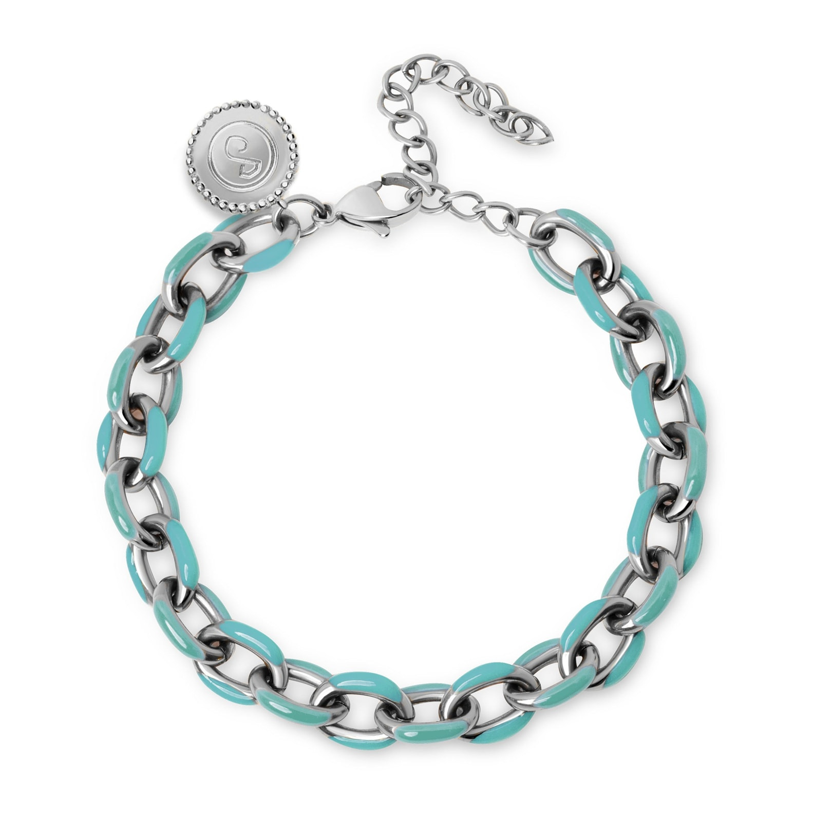 Bracciali Link Sky in Acciaio