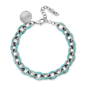 Bracciali Link Sky in Acciaio
