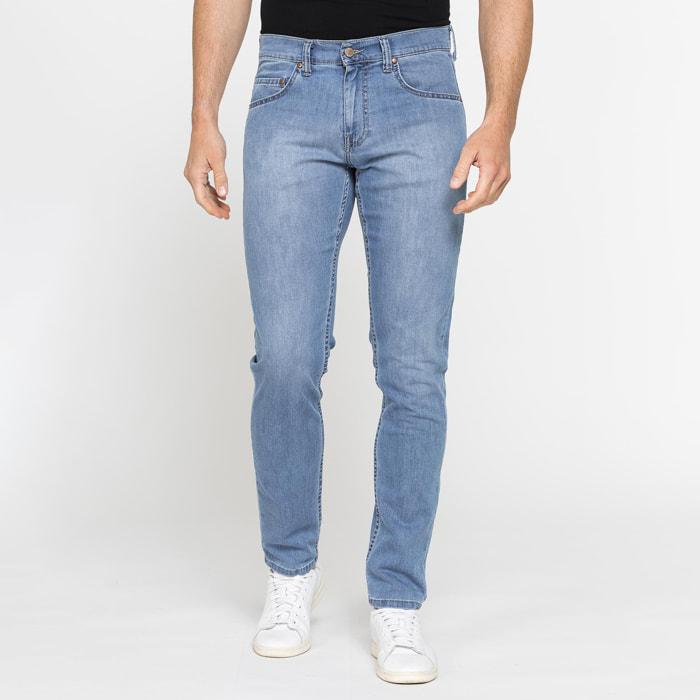 JEANS 5 TASCHE MOD. 717 SLIM FIT IN DENIM STRETCH LEGGERO