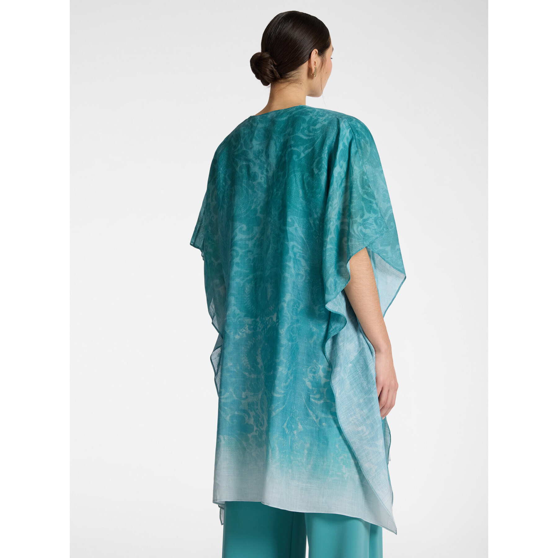 Elena Mirò - Chal largo estampado - Light - blue