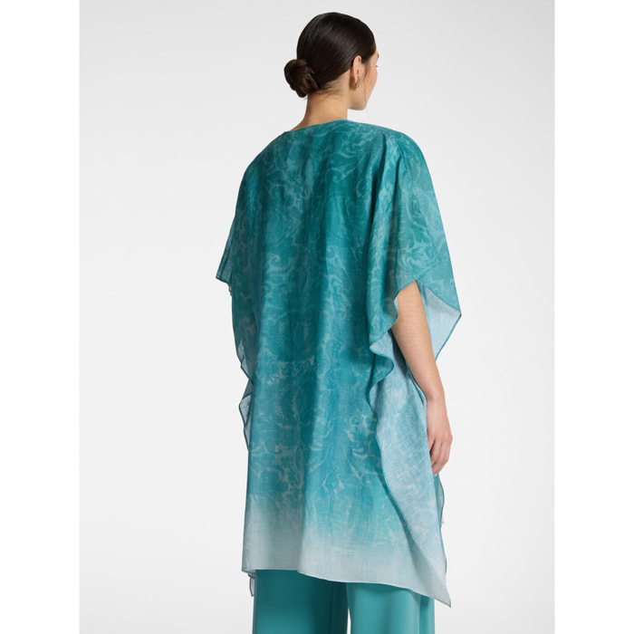 Elena Mirò - Chal largo estampado - Light - blue