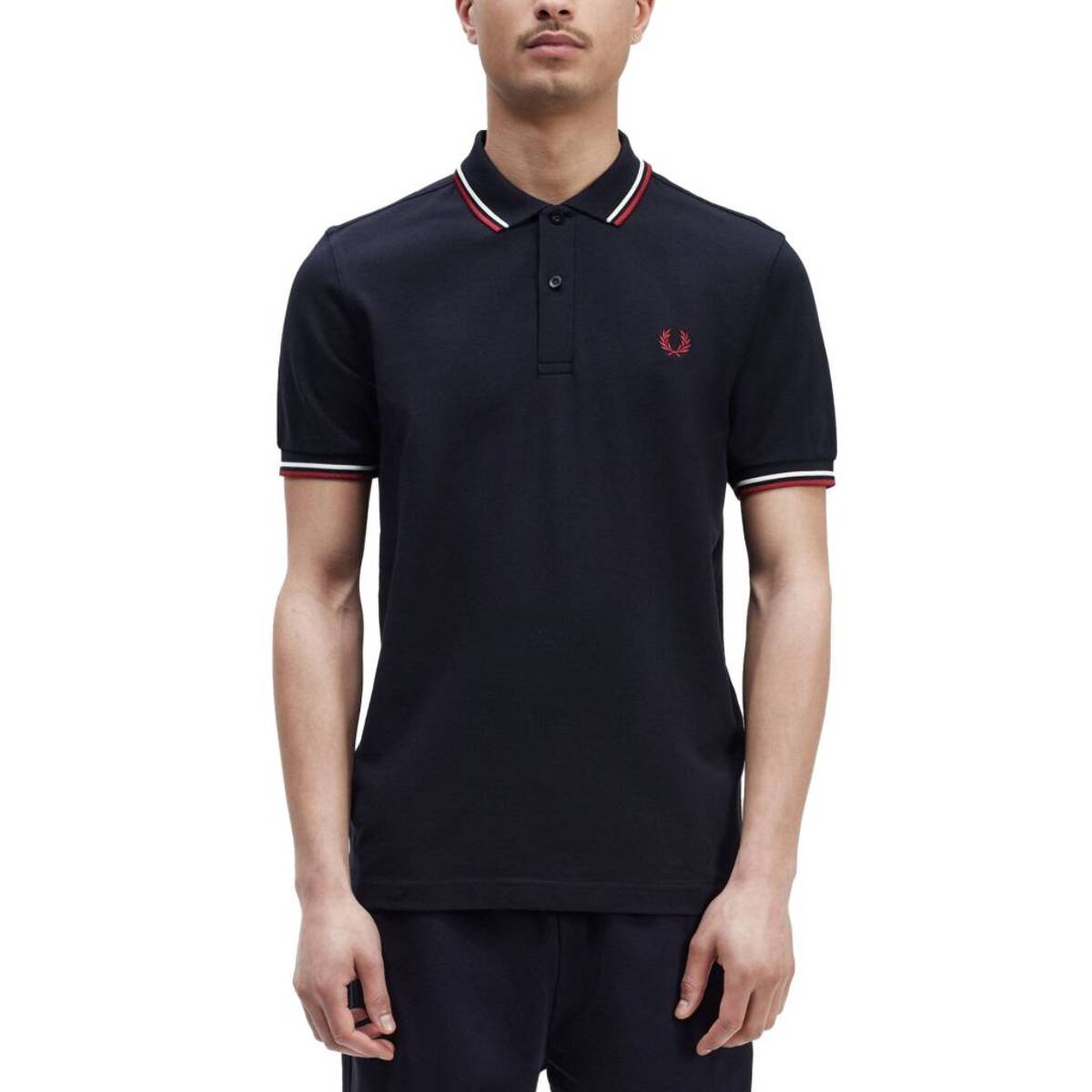 CAMISETA FRED PERRY TWIN TIPPED