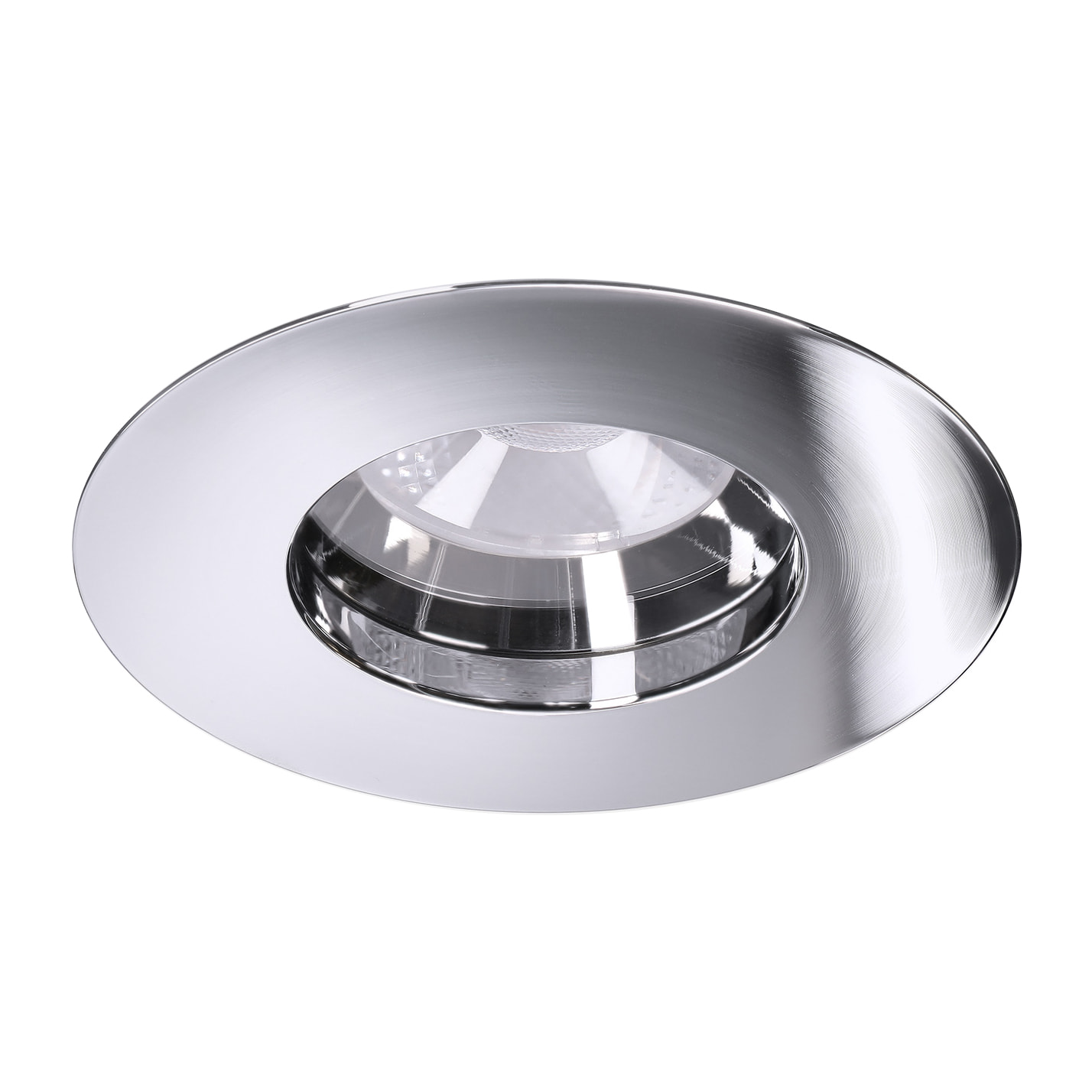 LEDS C4 Downlight Play IP65 Round Fixed 6.4W Blanco Neutro 4000K CRI 92 48.5º Cromo I, Iluminación Exterior