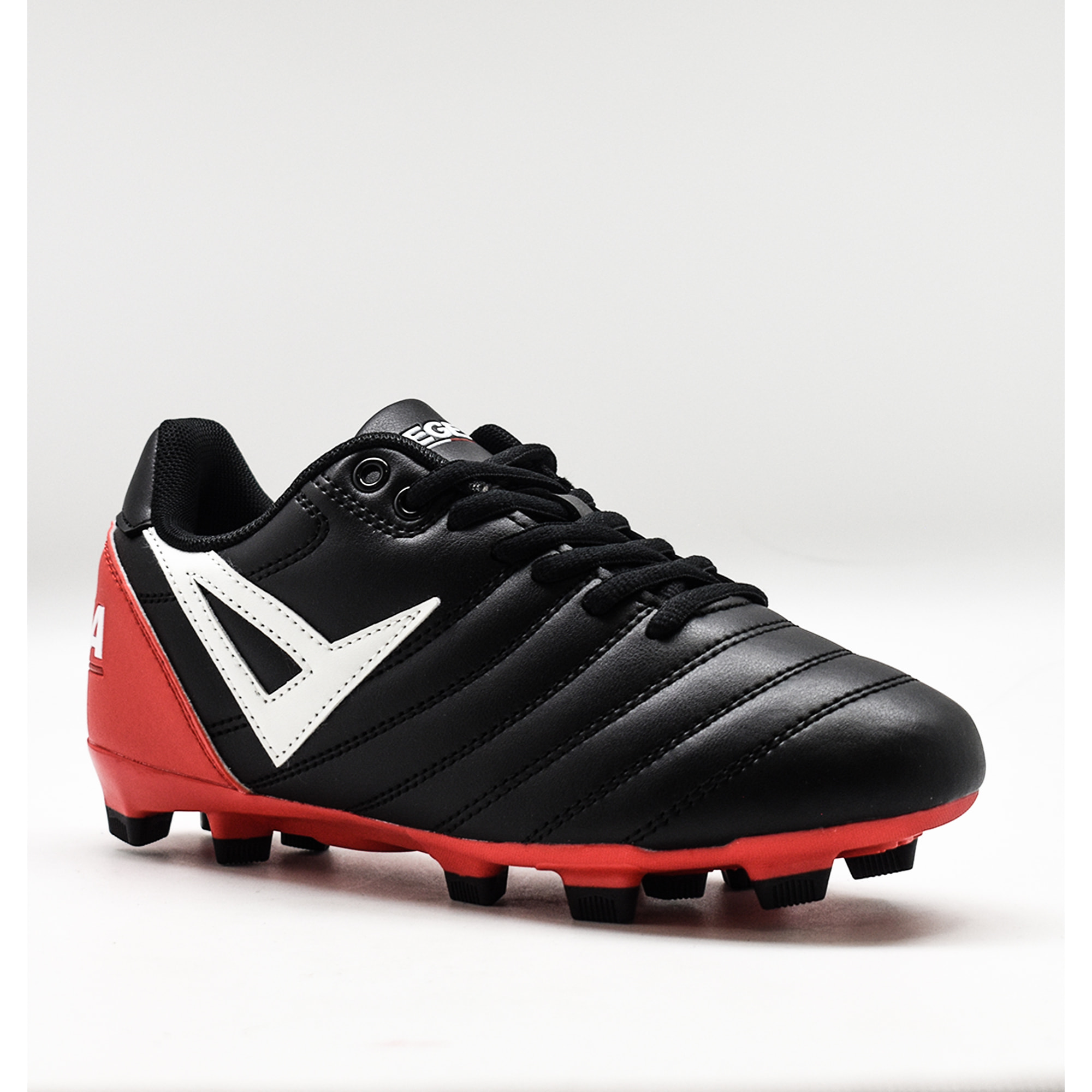Scarpa DOKO calcio nero rosso