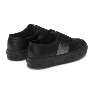 Le Superga Bambina Nero 2750 KIDS SYNTHETIC MATERIAL GLITTER