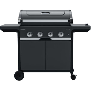 Barbecue gaz CAMPINGAZ SELECT 4 EXS noir 4 brûleurs sur chariot 70x40 cm