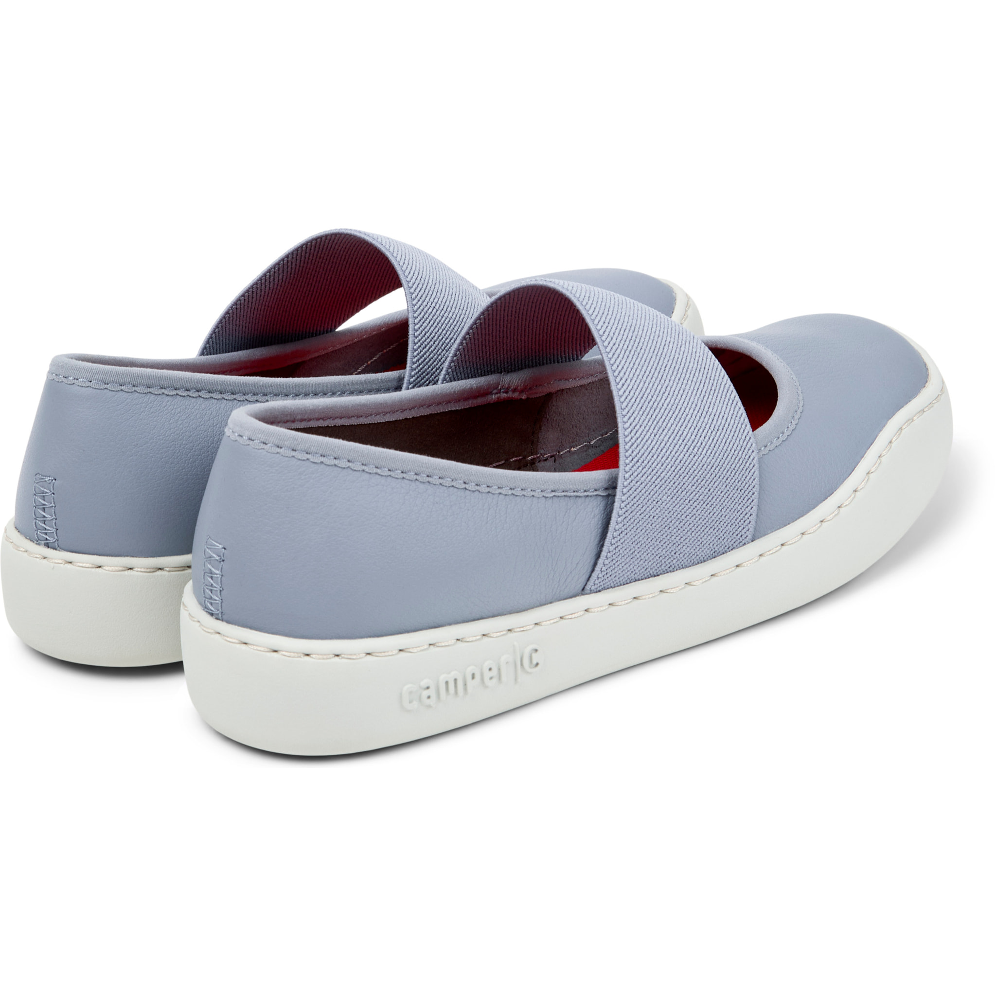 Bailarinas - CAMPER Peu Touring - Azul - Cuero liso