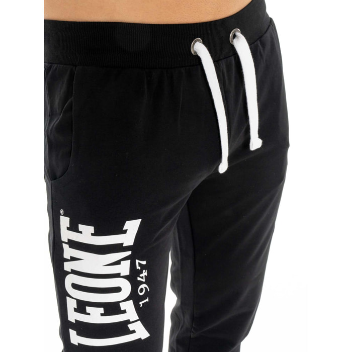 Pantalón de chándal de hombre con gran logo Leone Basic