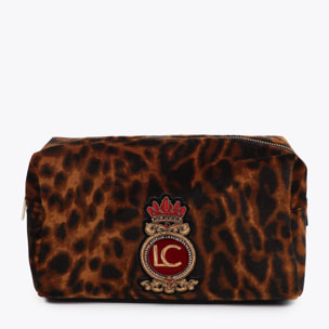 Beauty case stampa animalier