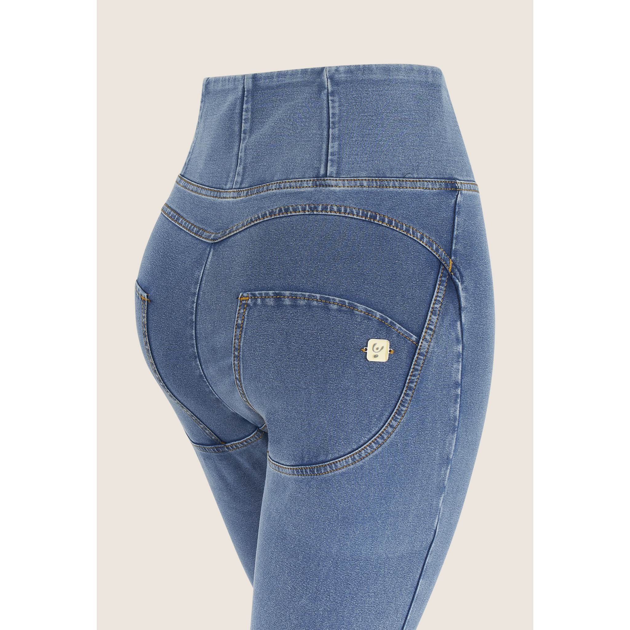 Jeggings WR.UP® 7/8 curvy con gamba superskinny vita alta