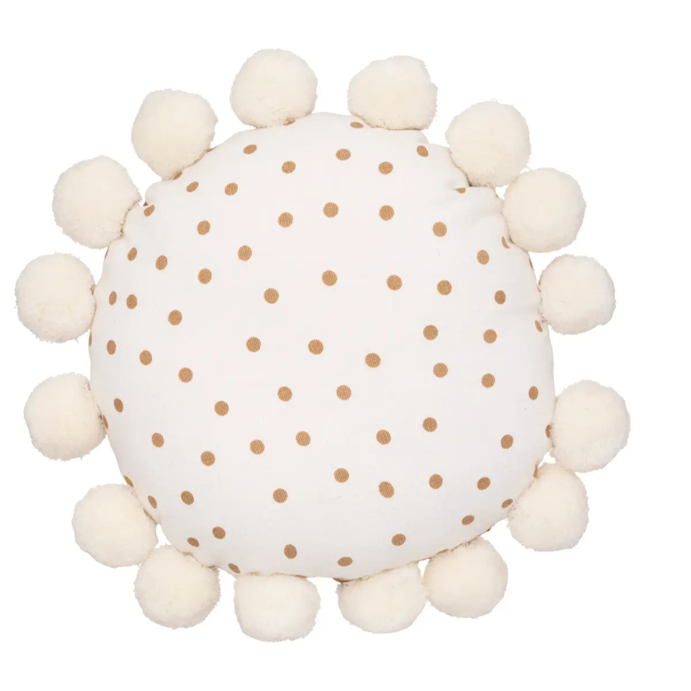 Coussin enfant - jute et coton - D30 cm