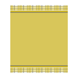 Plaid ambra tinta Unita