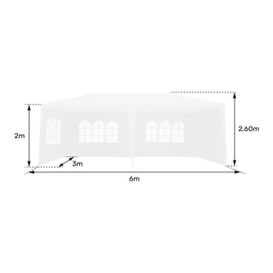 Tente de réception 3 × 6m ALIZÉ
