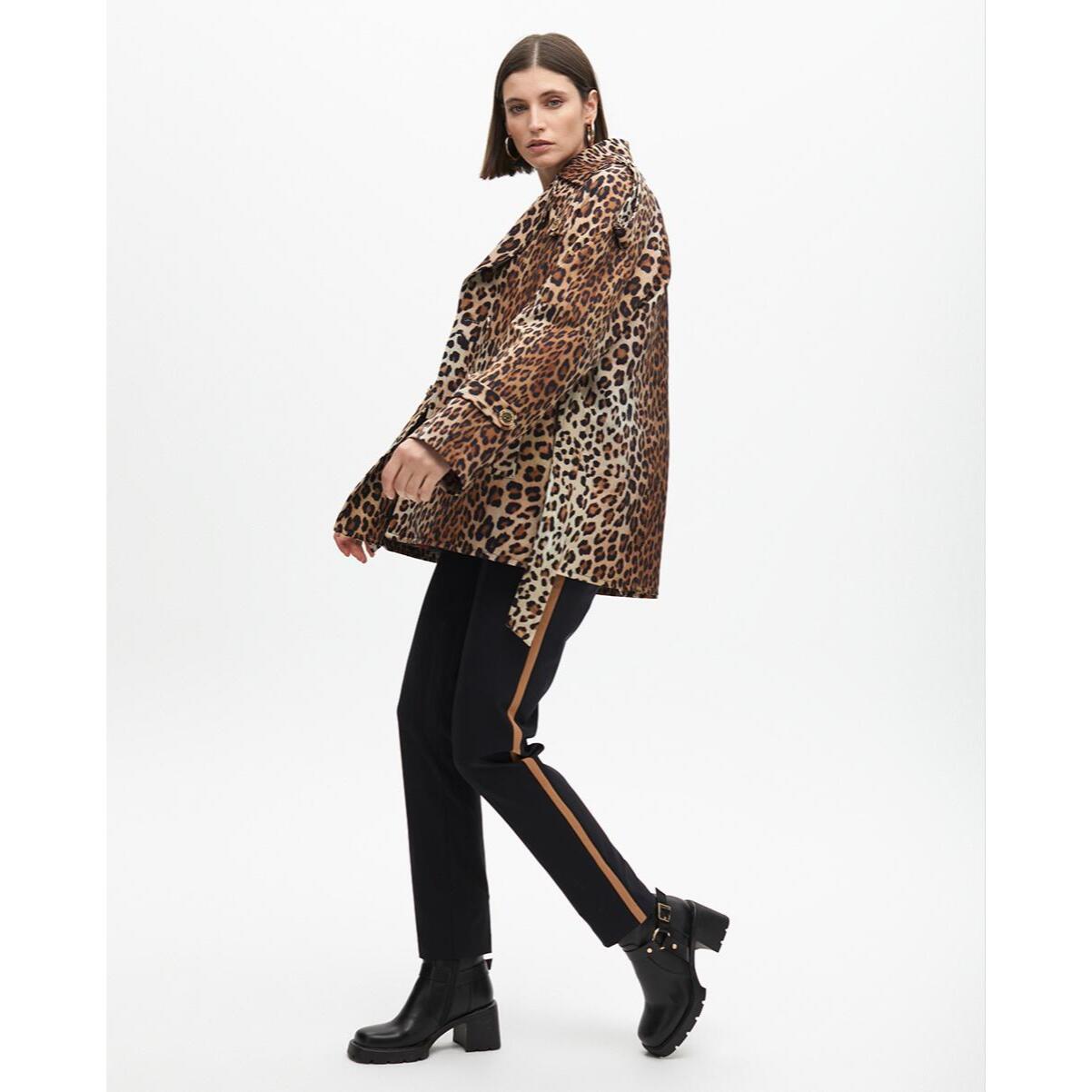 Pantaloni Basici con Banda Laterale