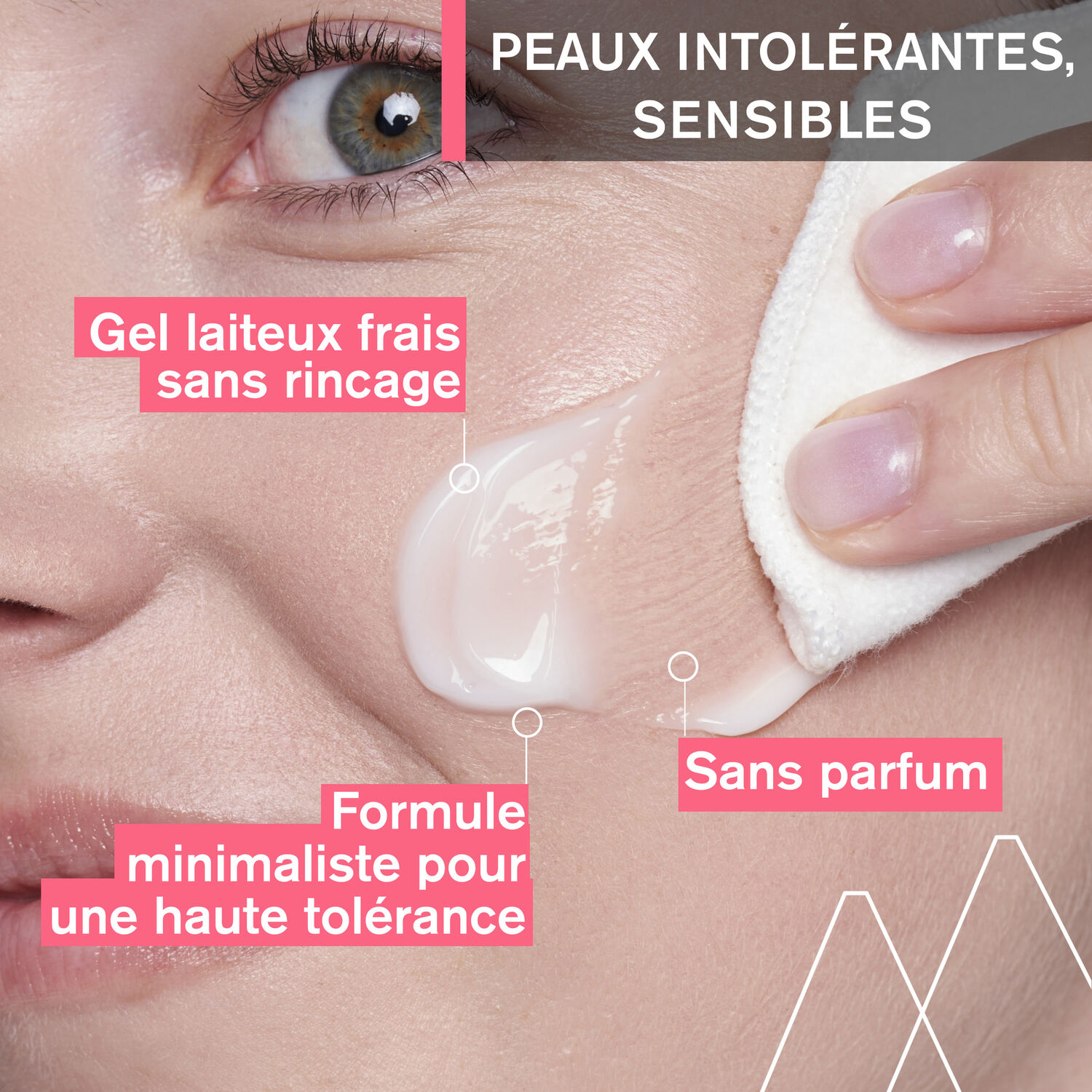 Toléderm Control - Gel Lacté Démaquillant 150 ml