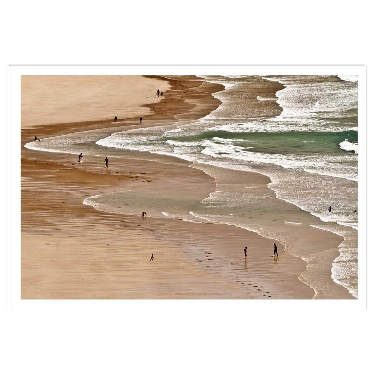 Poster bonheur vacances à la mer Affiche seule