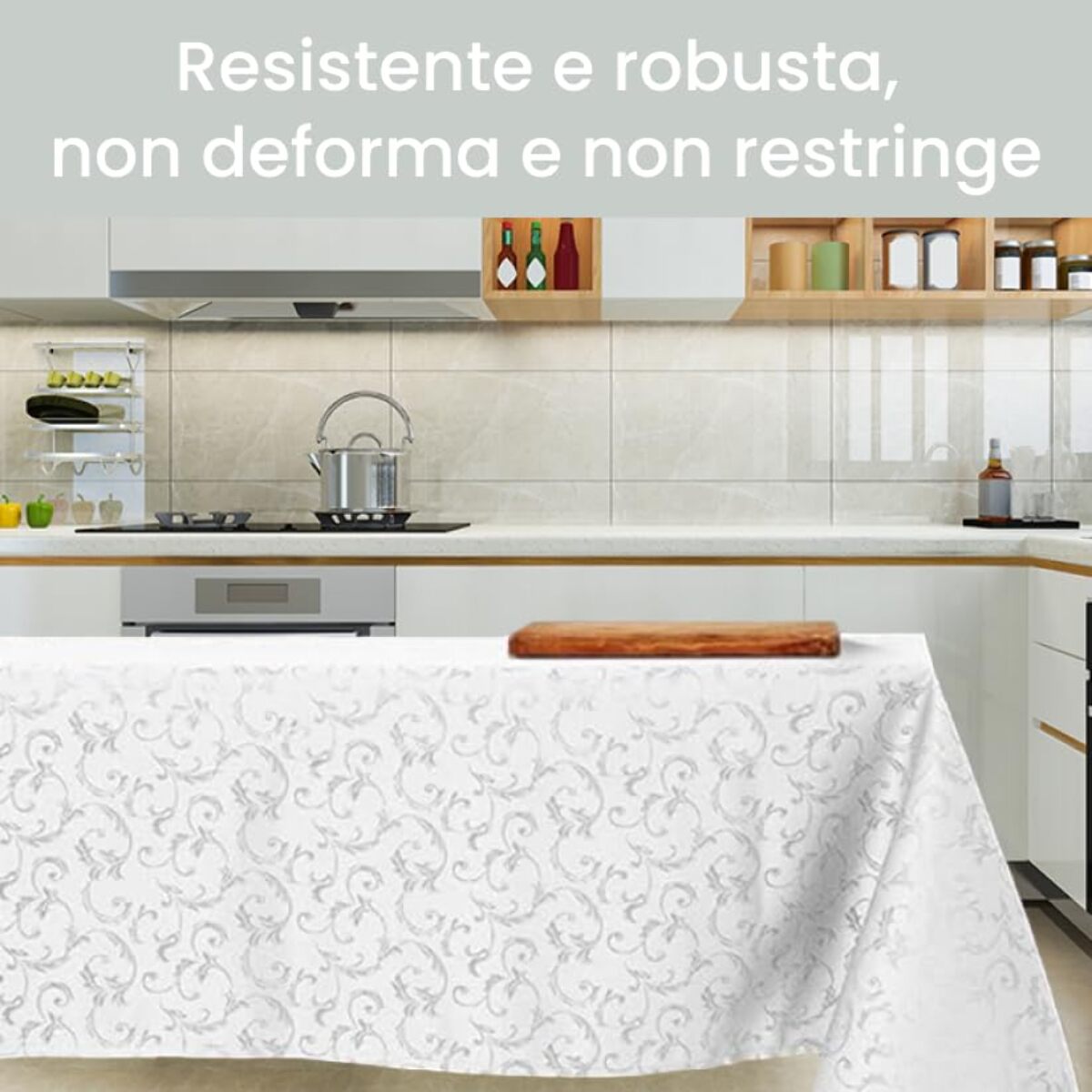 Tovaglia Antimacchia , Impermeabile, Decoro Elegante.