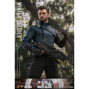 The Falcon E The Winter Soldier Action Figura 1/6 Winter Soldier 30 Cm Hot Toys