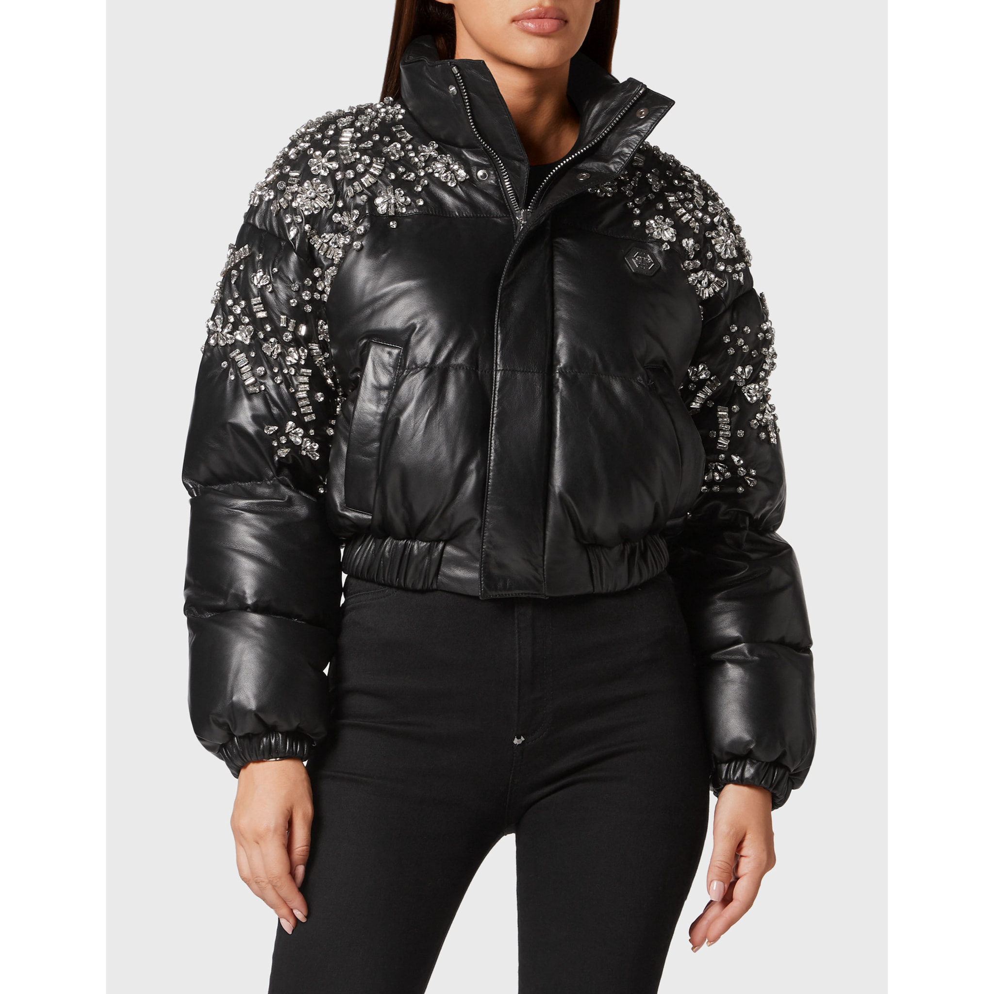 PHILIPP PLEIN Leather Jacket