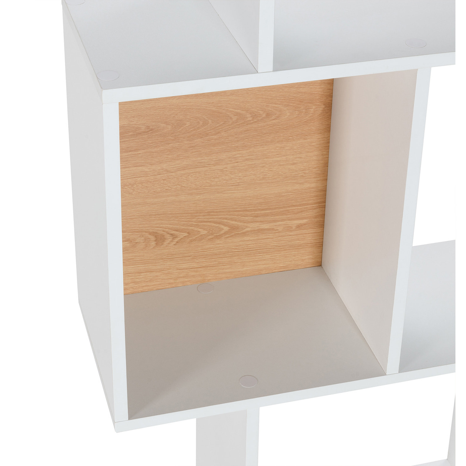 Estantería Nagato 8 huecos color Blanco