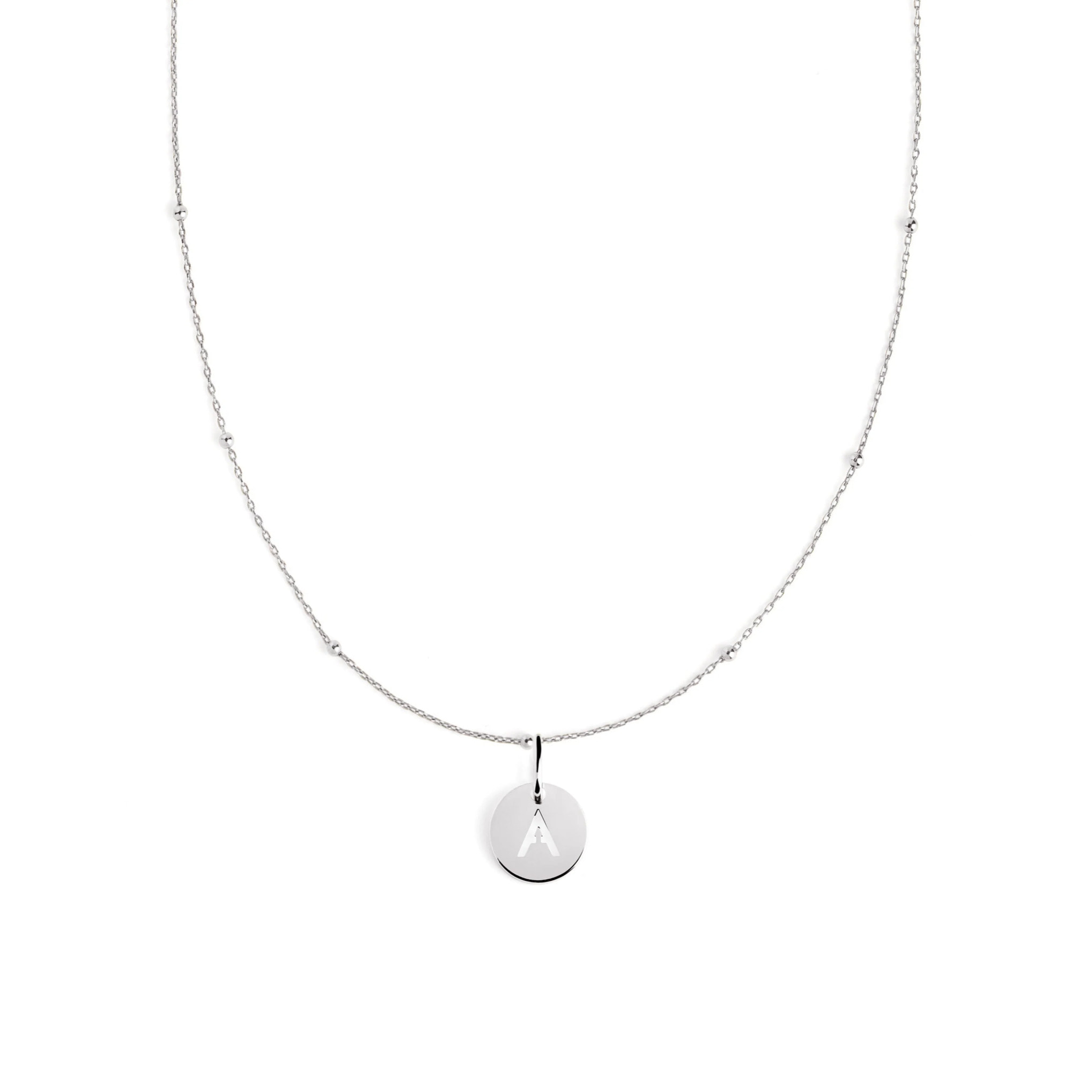 Collar Mini Medallion Plata