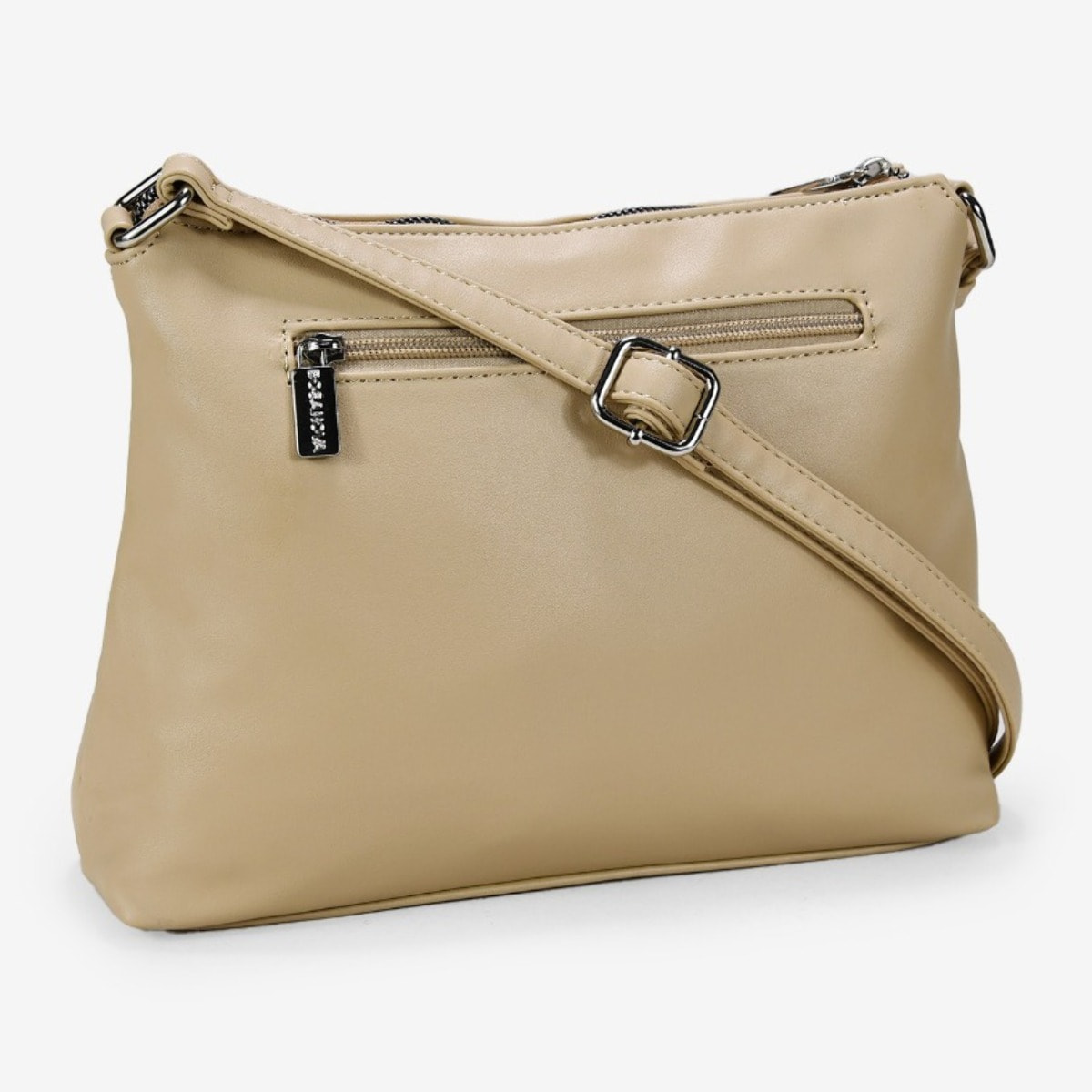 Bolso bandolera beige
