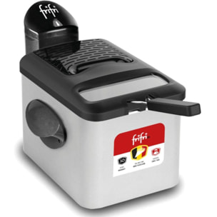 Friteuse semi-professionnelle FRIFRI 4528 Gris Duofil