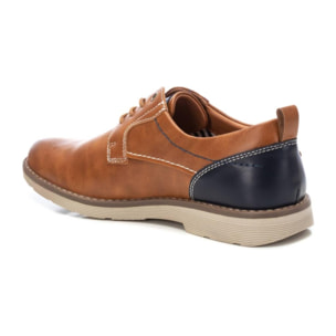 Zapato blucher/derby camel