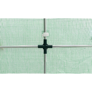 Serre 6m² verte - gamme maraîchère