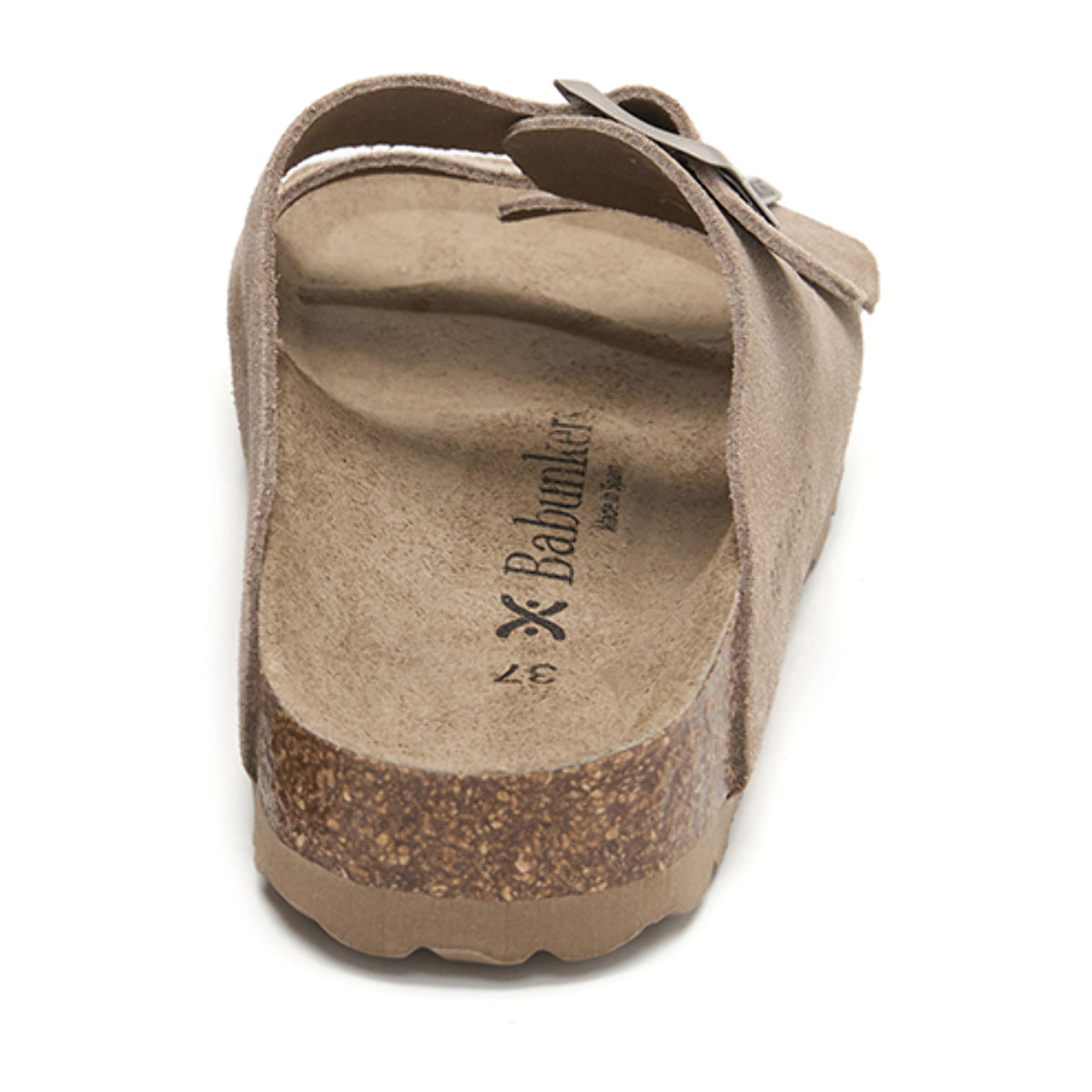 SANDALIA BABUNKERS MARRON