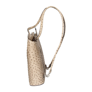 Zaino da donna in vera pelle - Modello Charlotte - 28.0 x 25.0 x 9.0 cm