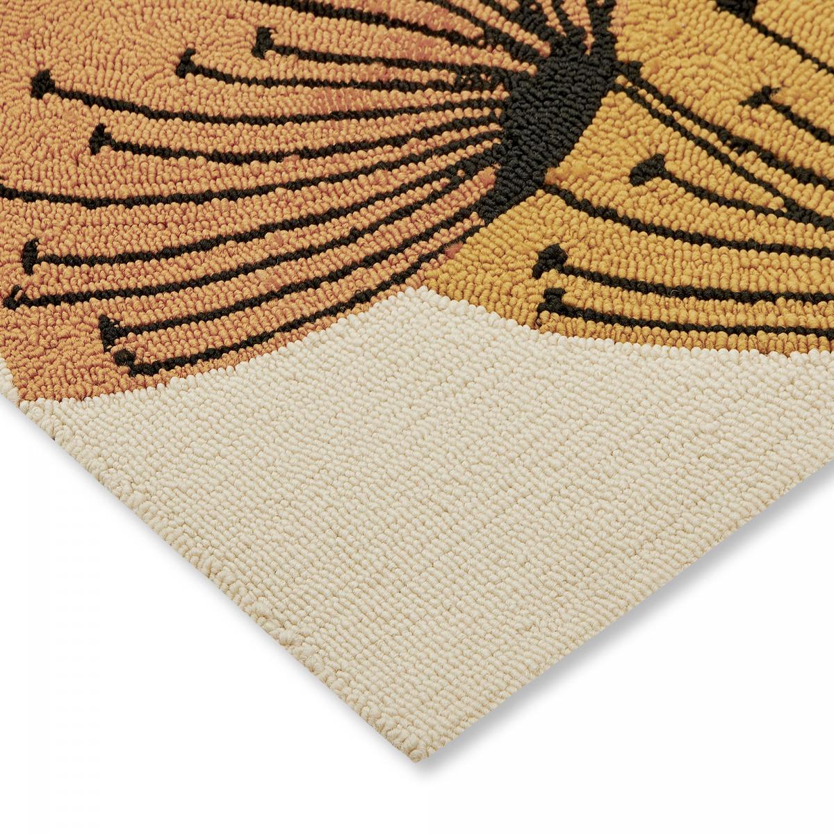Tapis extérieur tissé kilim rectangle CHICDOUZ
