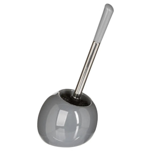 Brosse WC céramique "Colorama" gris