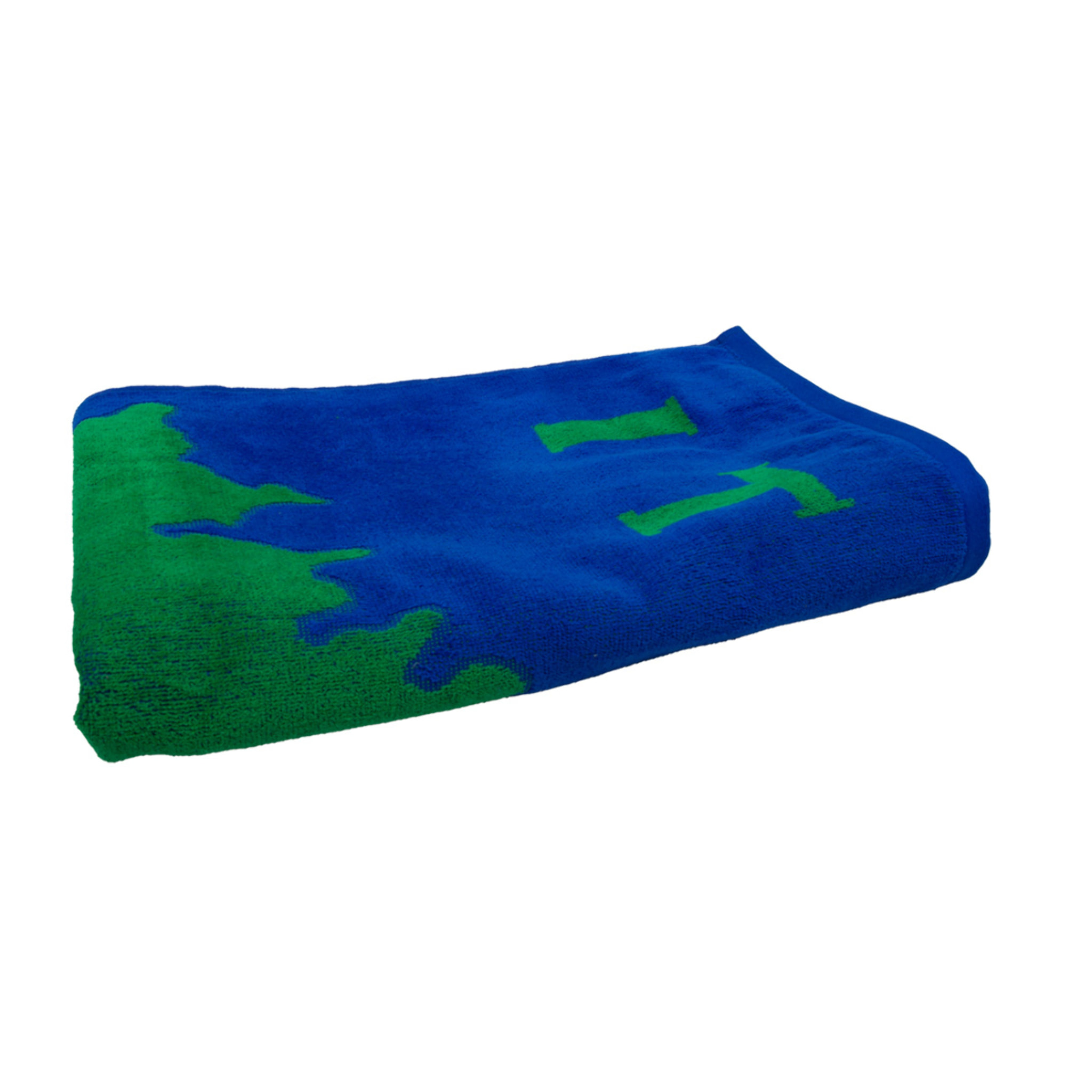 Telo Mare Spugna Jacquard Spiaggia Disegno Zante