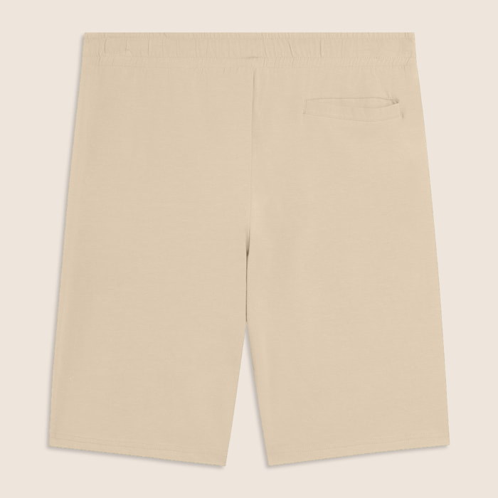 Pantaloni corti in jersey stretch con taschino