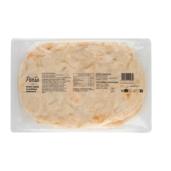 Pinsa Ovales - 460g - Italie