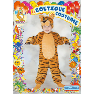 Costume Travestimento Tigrotto Peluche Bambina