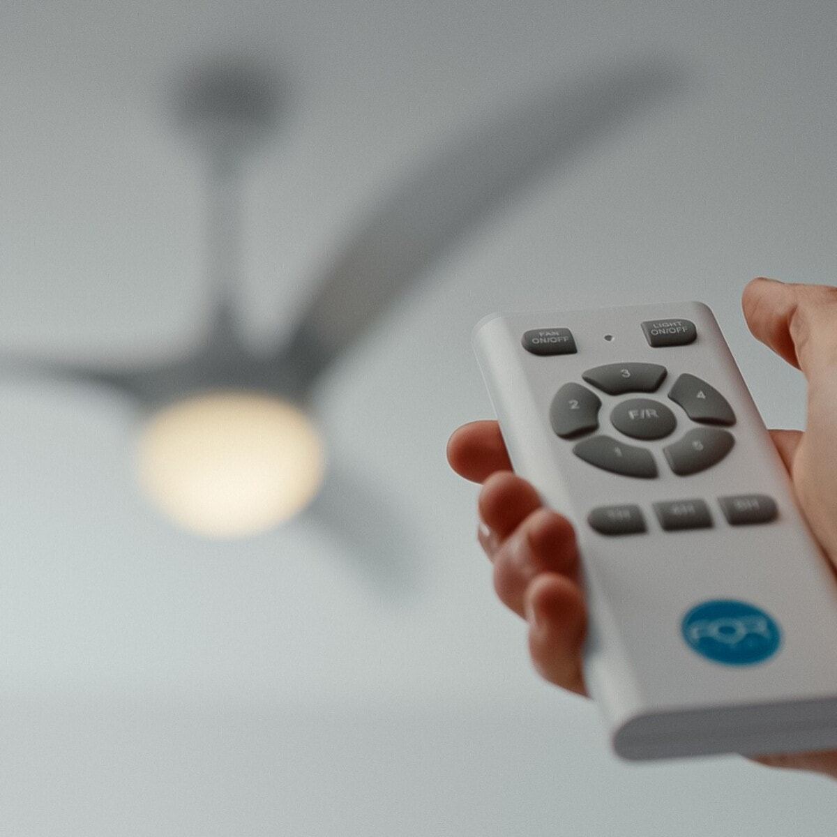 Forlight Ventilador IP20 Windy E27 15W Blanco Blanco