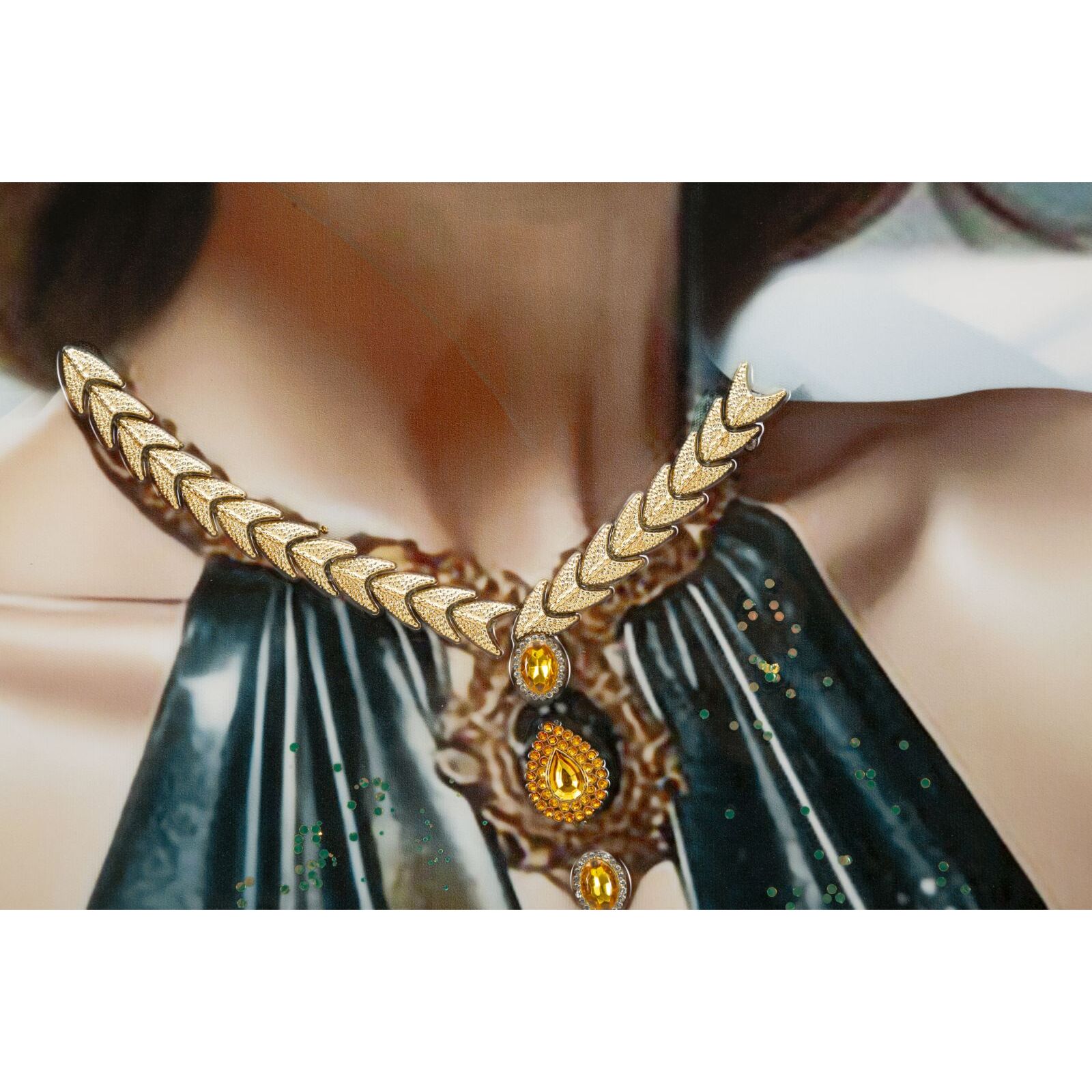 DIPINTO SU TELA LACCATO PAM C/CORNICE -A- CM 62X4X92