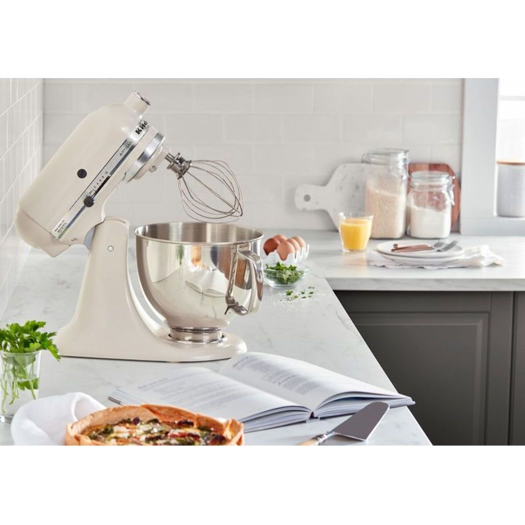 Robot pâtissier KITCHENAID Artisan Milkshake 5KSM125EMH