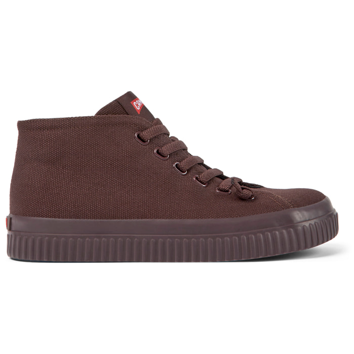 Botines - CAMPER Peu Roda - Burdeos - Textil natural (algodón reciclado)