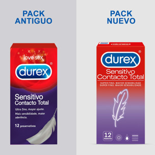 PRESERVATIVOS SENSITIVO CONTACTO TOTAL - 24 CONDONES